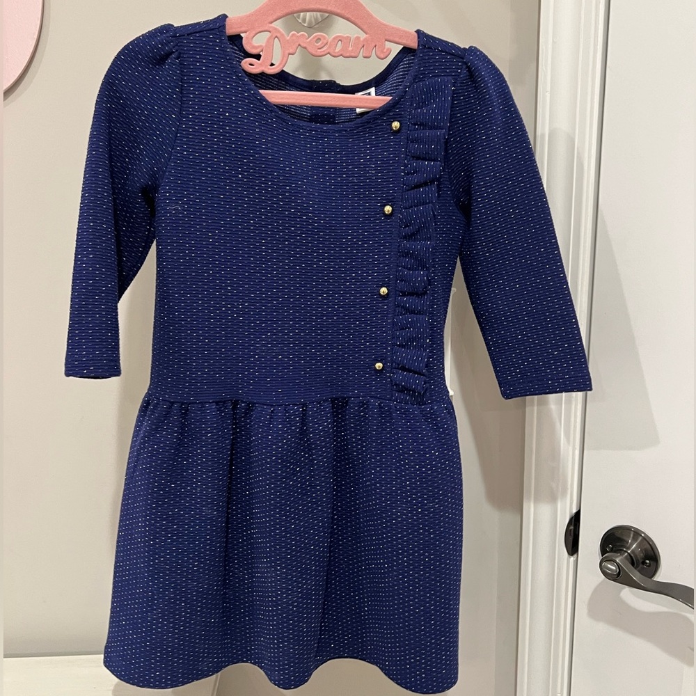 Beautiful navy and gold specks dress